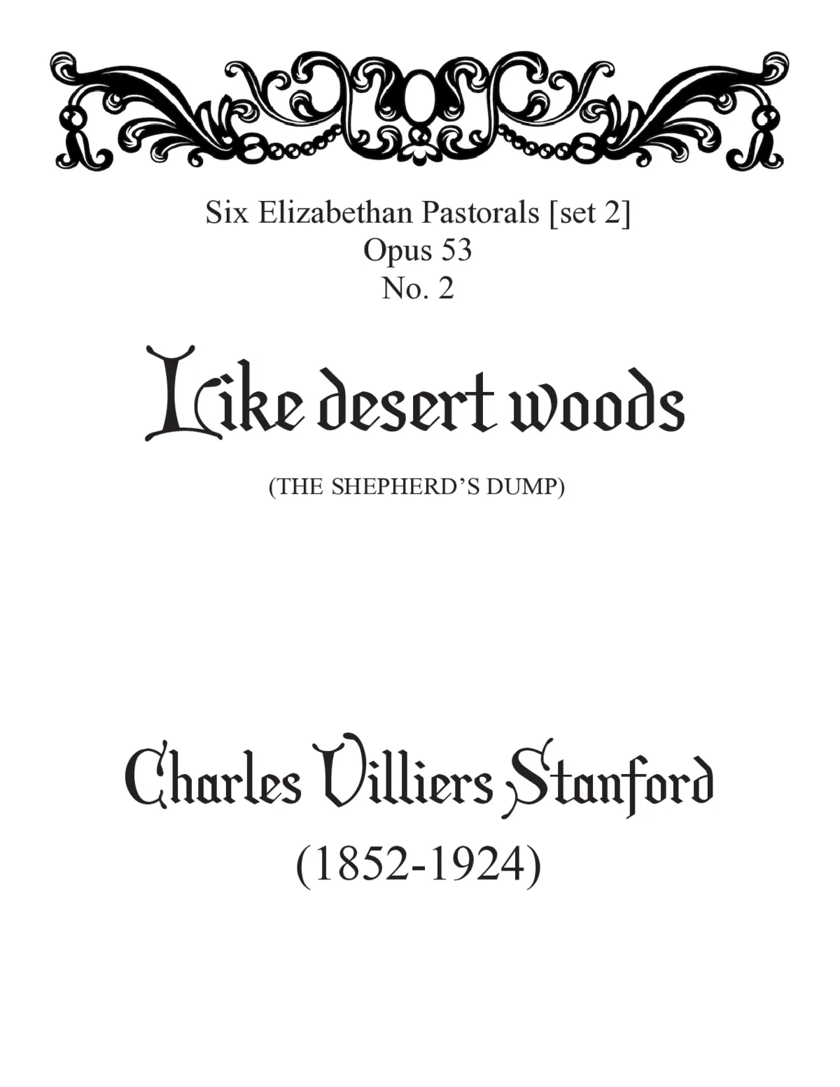 Like desert woods - Page 1