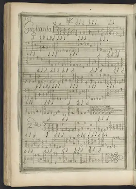 Gagliarda 1, Lauto, Libro 1