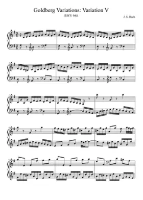 Goldberg-Variationen BWV 988