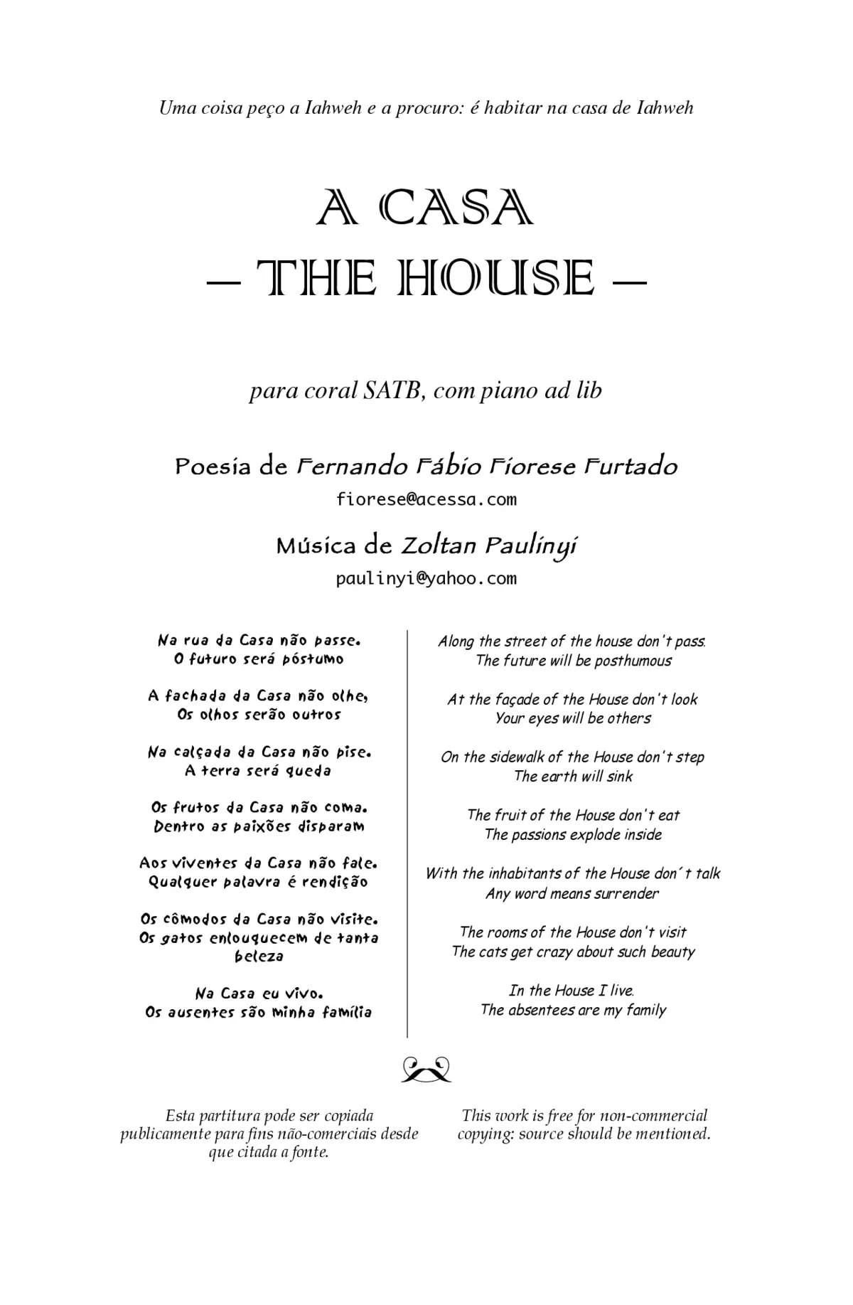 A Casa - Page 1