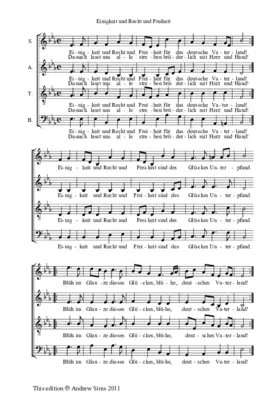 Einigkeit und Recht und Freiheit