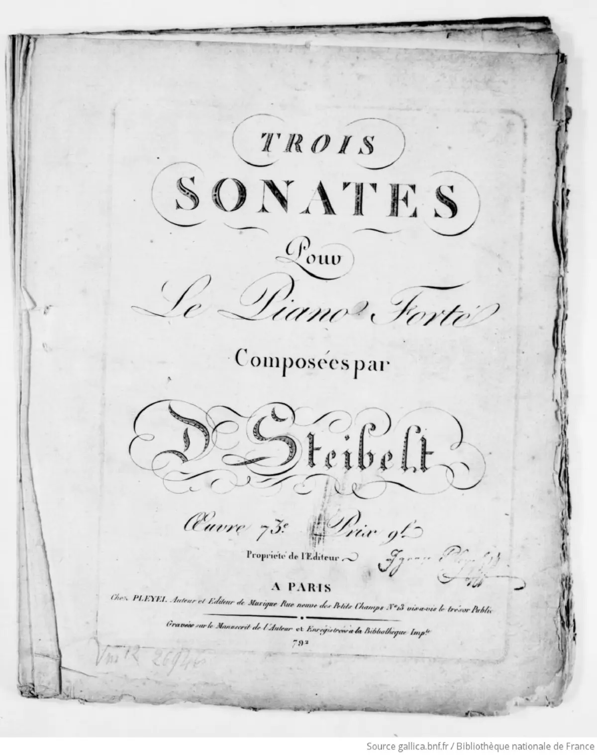 3 Piano Sonatas - Page 1