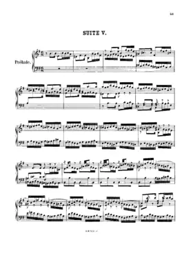English Suite No.5 in E minor
