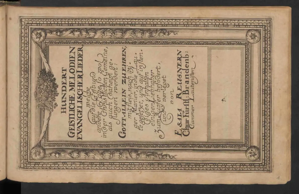100 Geistliche Melodien Evangelischer Lieder - Page 1