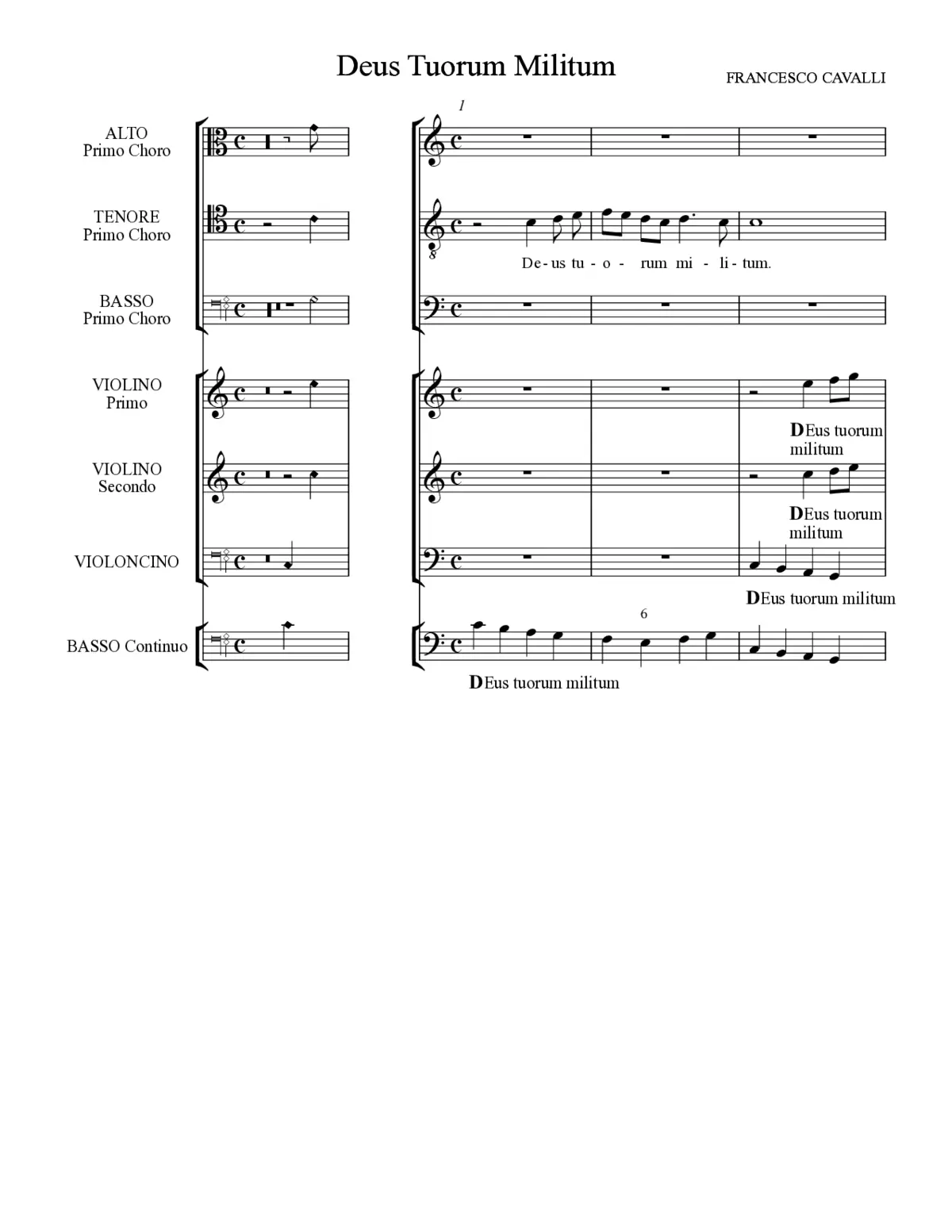 Deus tuorum militum - Page 1