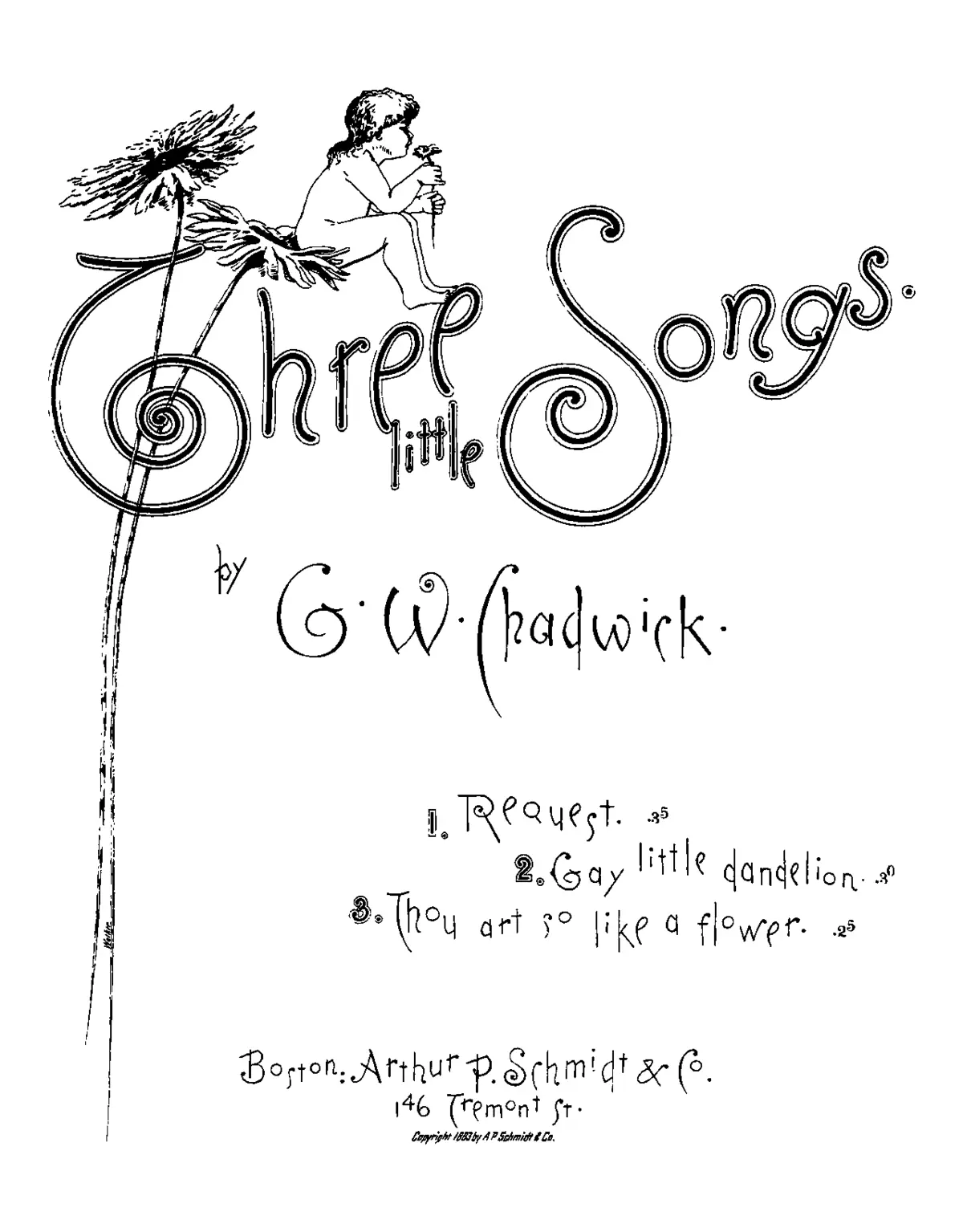 3 Little Songs - Page 1