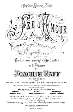 La feé d'amour