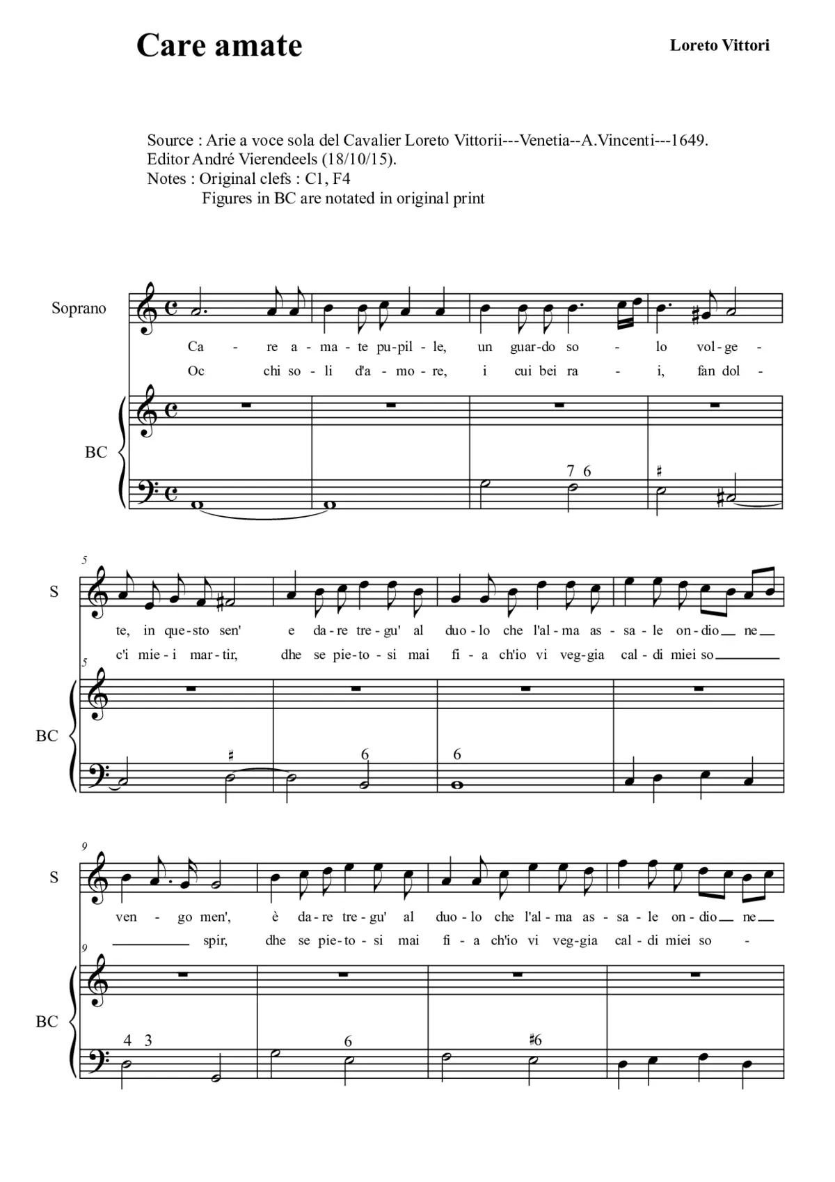 Care amate - Page 1