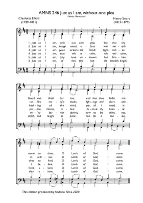 Just as I am, without one plea