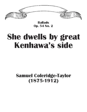 She dwells by great Kenhawa’s side