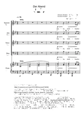 Der Abend, Op. 64, No. 2