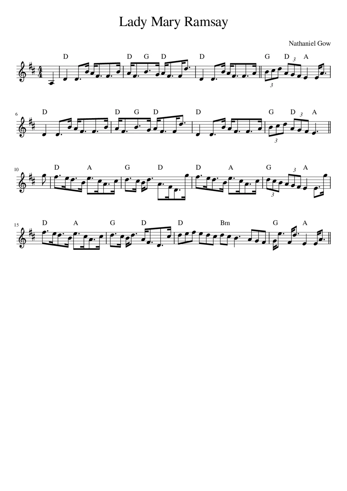 Lady Mary Ramsay - Page 1