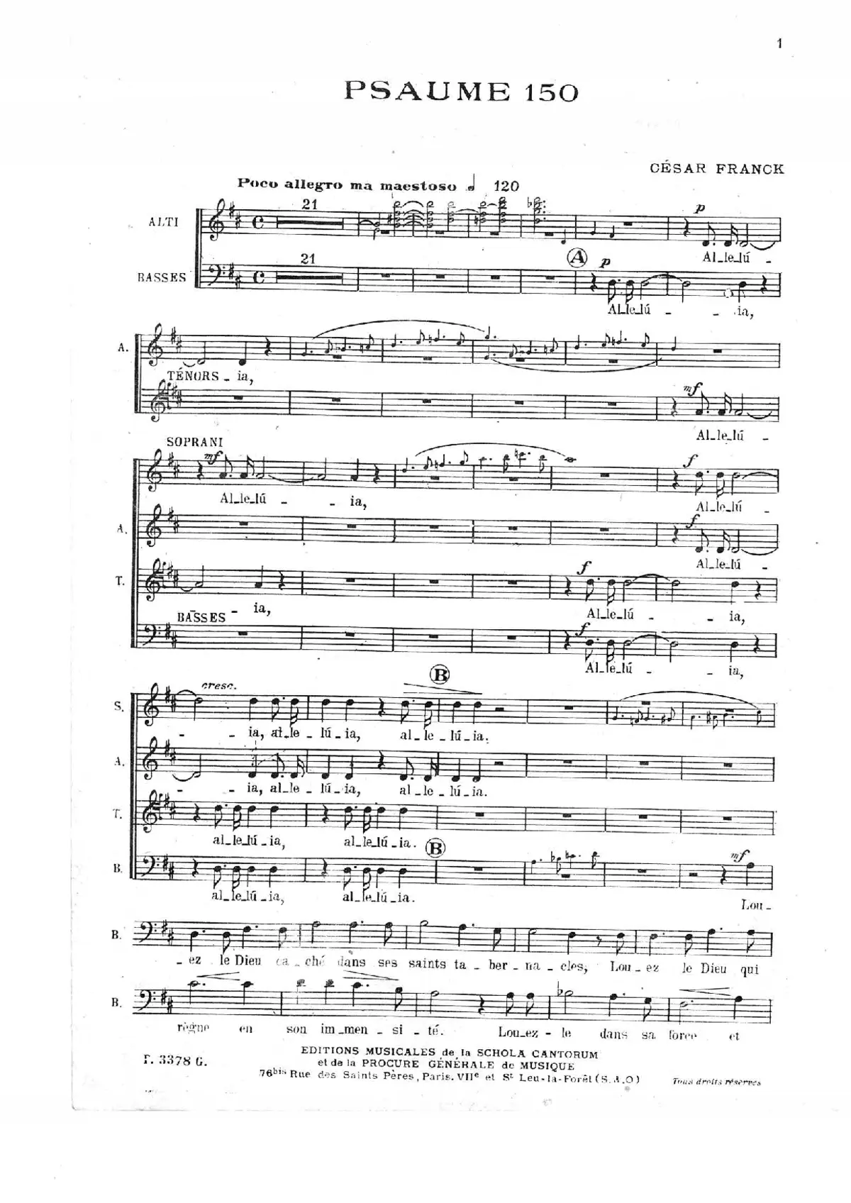 Psaume 150 - Page 1