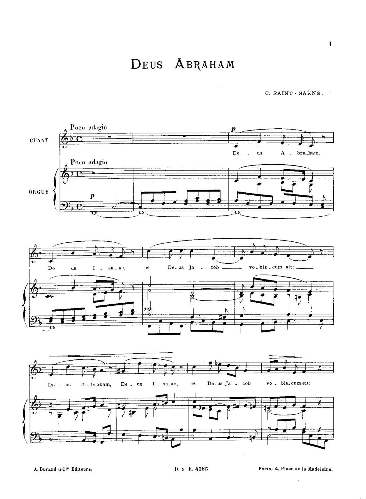 Deus Abraham - Page 1