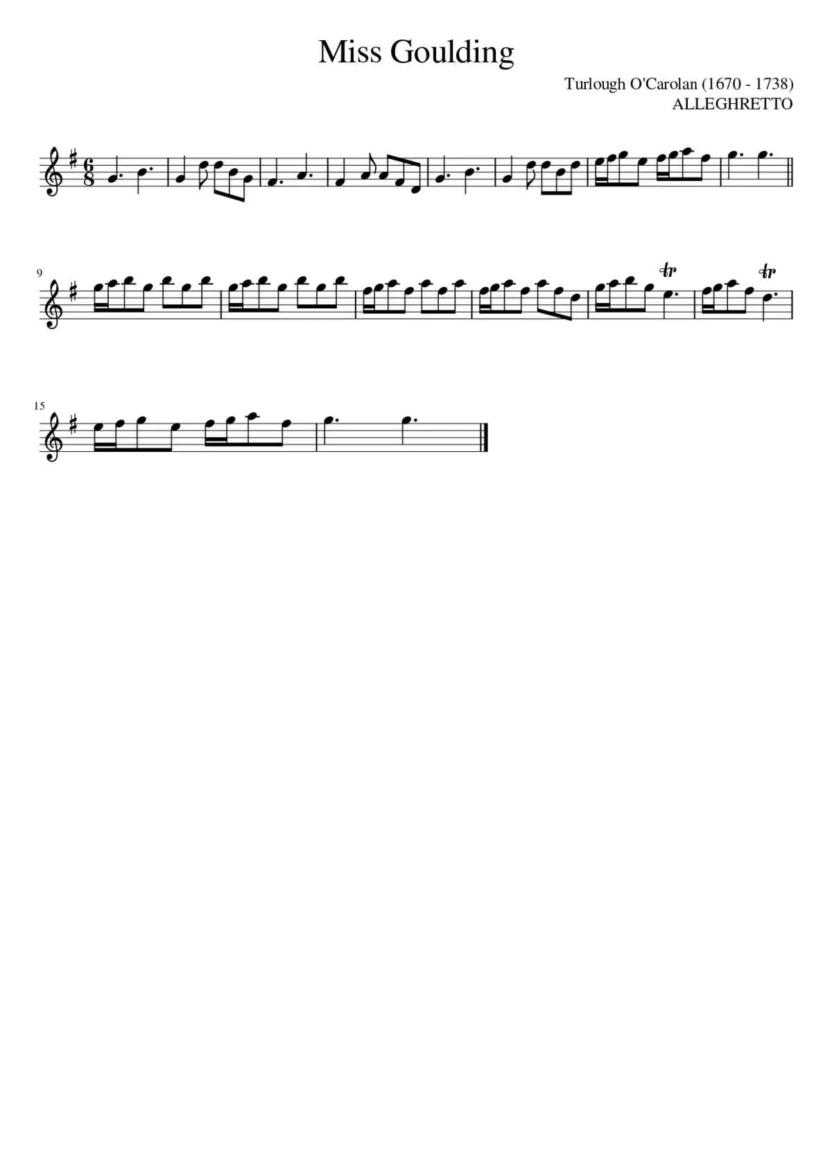 Miss Goulding - Page 1