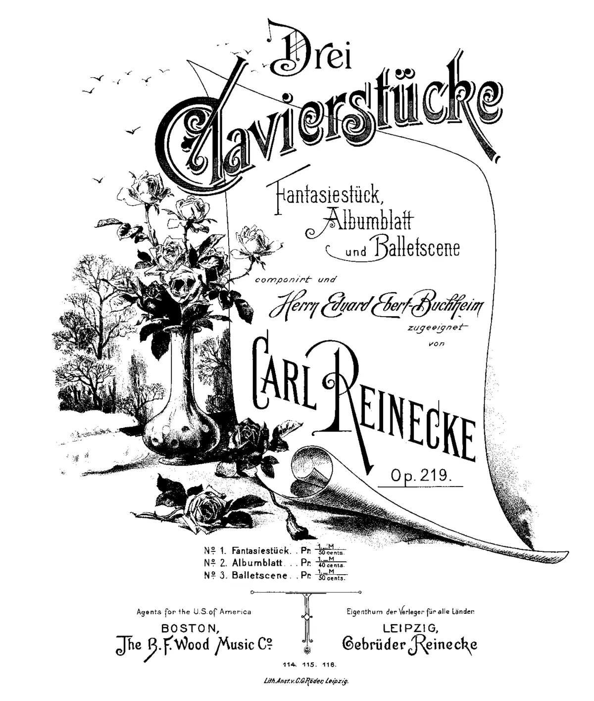 3 Klavierstücke - Page 1