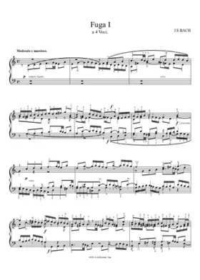 Fuga Canonica in Epidiapente BWV 1079