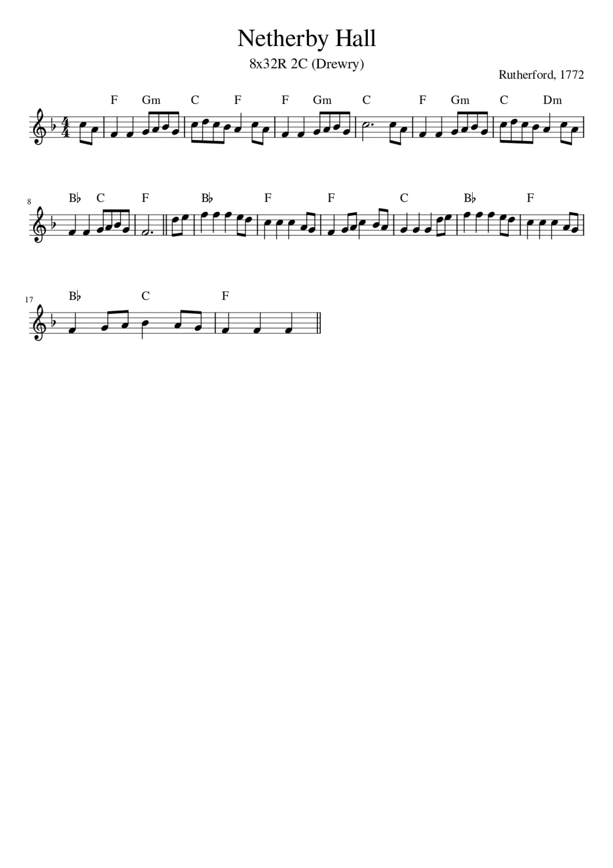 Netherby Hall - Page 1