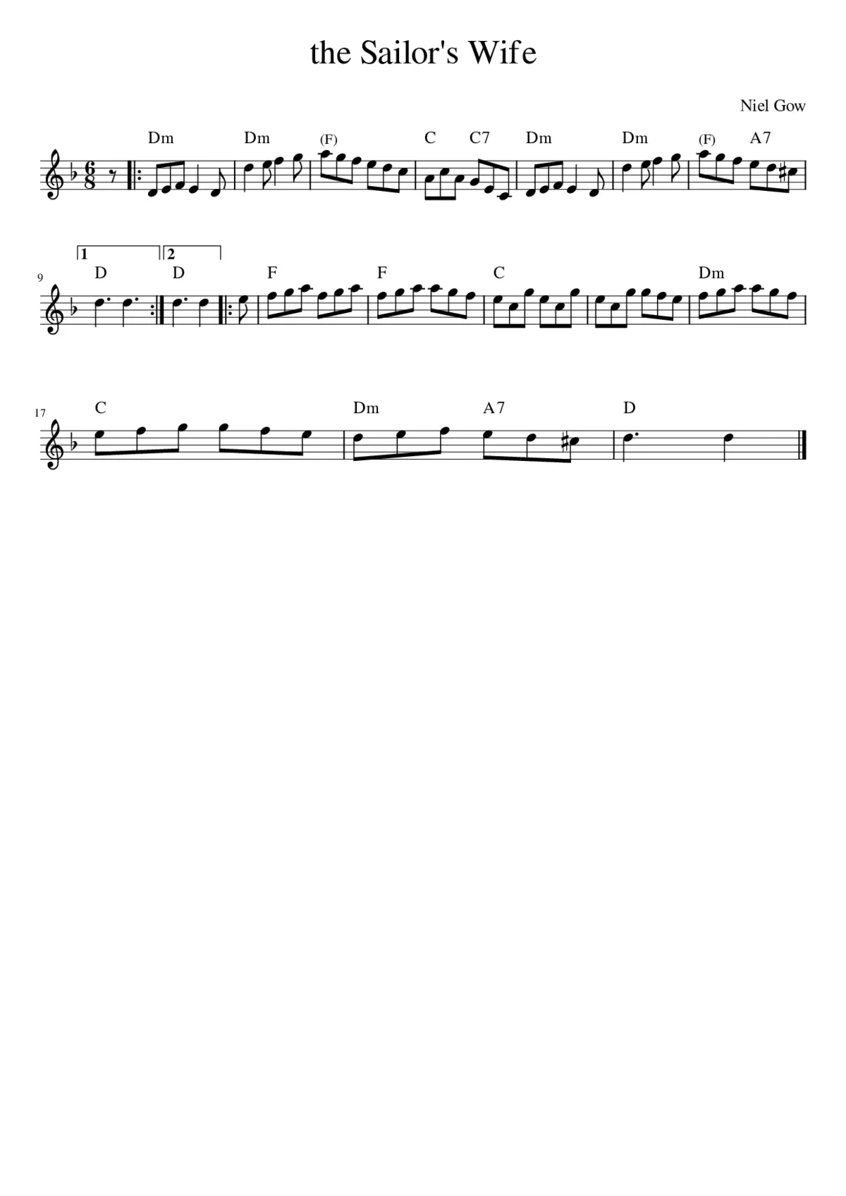 the Sailor's Wife - Page 1