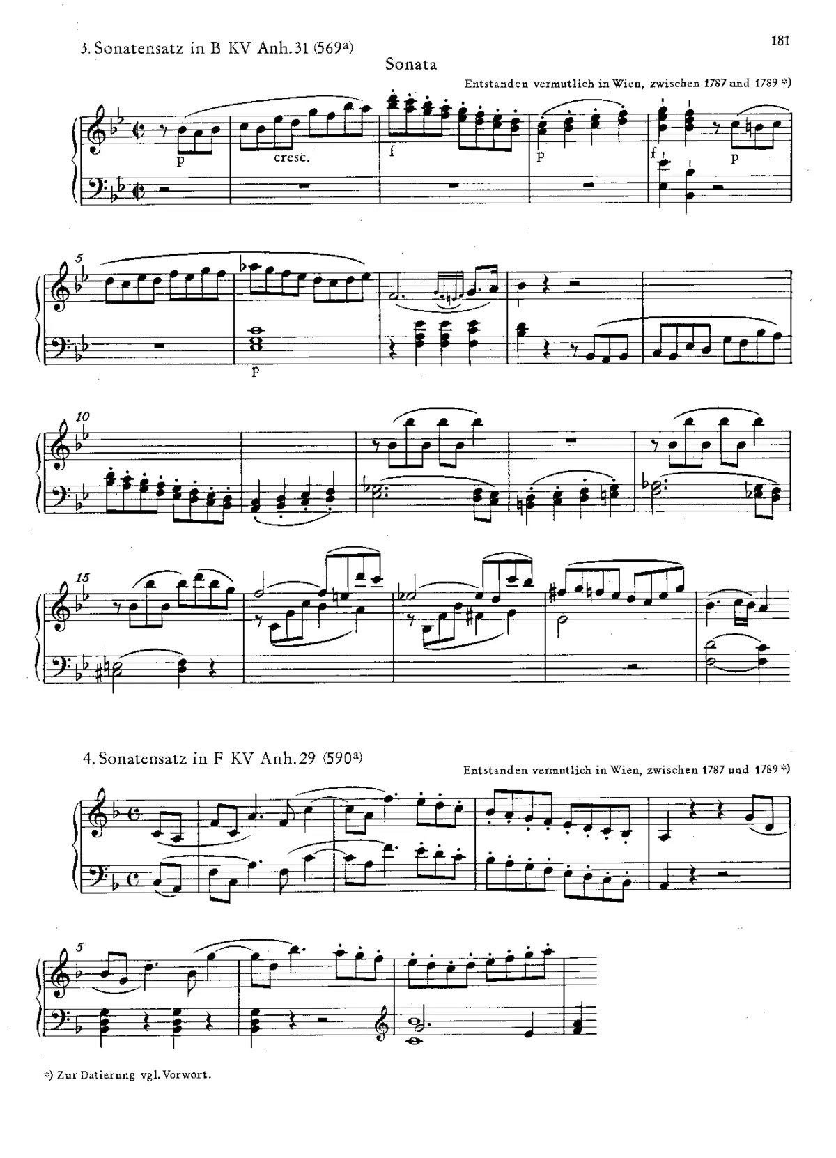 Sonata in F major - Page 1