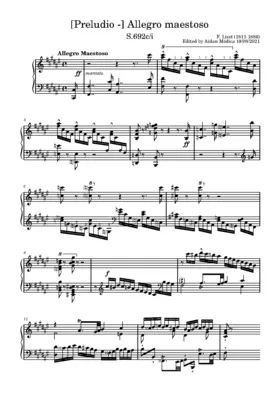 Preludio — Allegro maestoso