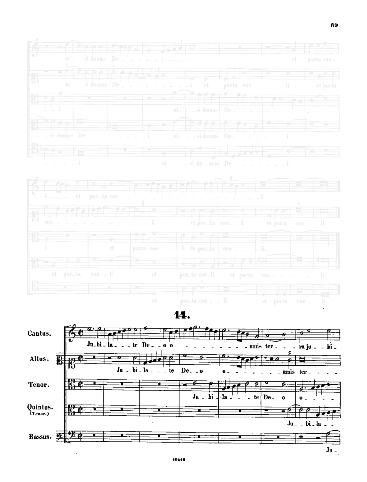 Iubilate Deo omnis terra - Page 1