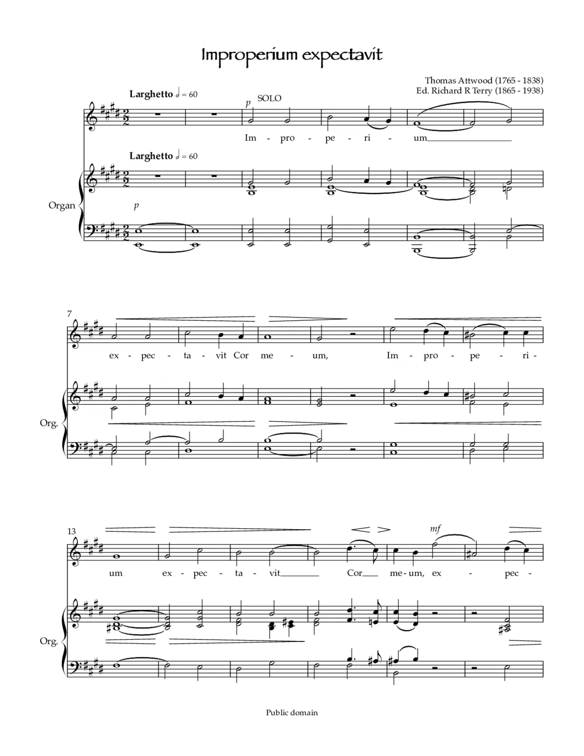 Improperium expectavit - Page 1