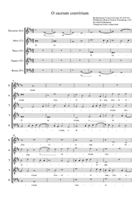 O sacrum convivium