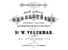 12 Grössere Orgelstücke