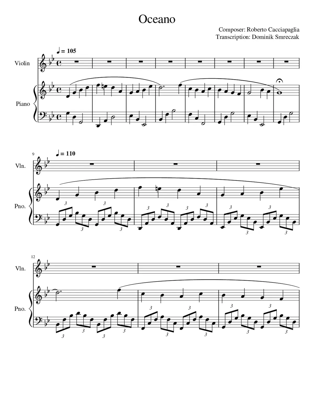 Oceano - Page 1