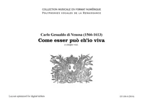 Come esser può ch’io viva