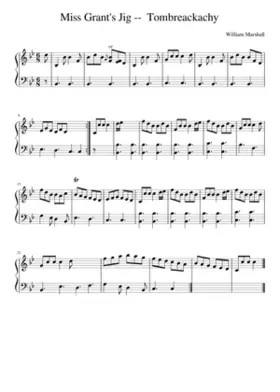 Miss Grant's Jig -- Tombreackachy