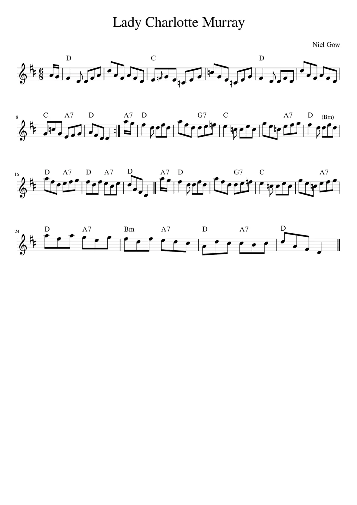 LADY CHARLOTTE MURRAY - Page 1