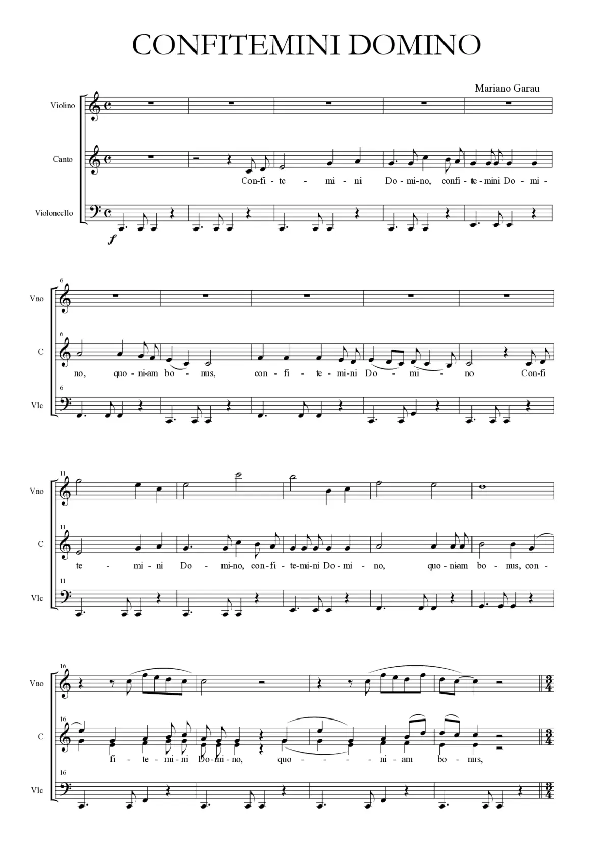 Confitemini Domino - Page 1