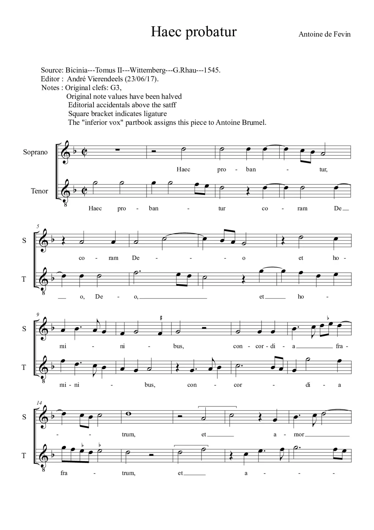 Haec probantur - Page 1