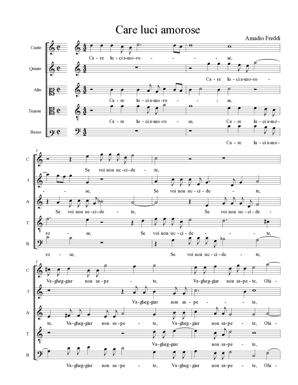 Care luci amorose - Page 1