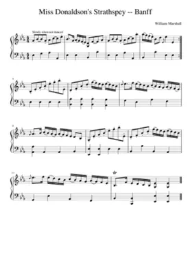 Miss Donaldson's Strathspey -- Banff