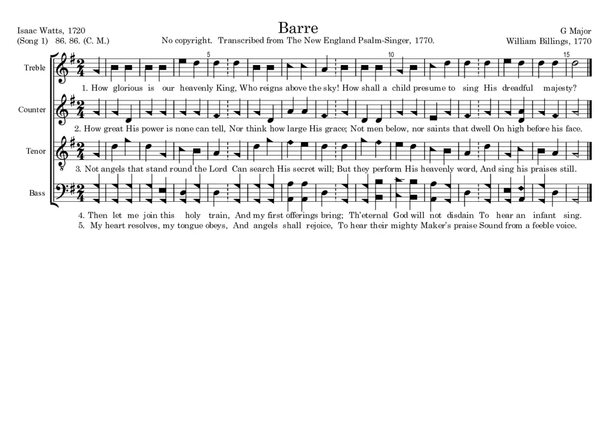 Barre - Page 1