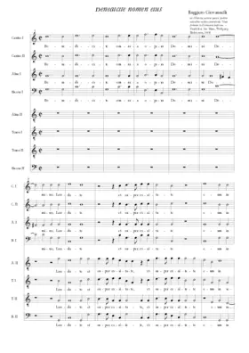 Benedicite nomen eius