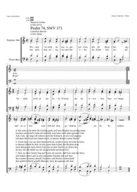 Warum verstösst du uns so gar SWV 171