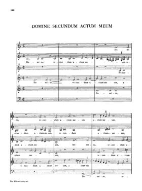 Domine secundum actum meum