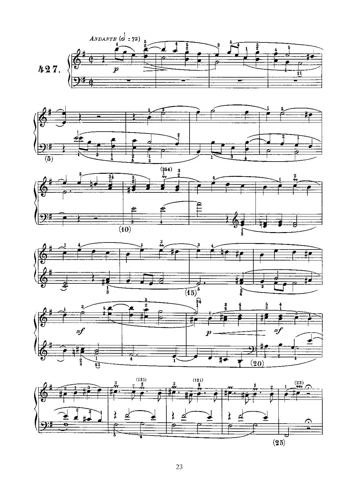 Keyboard Sonata in E minor - Page 1