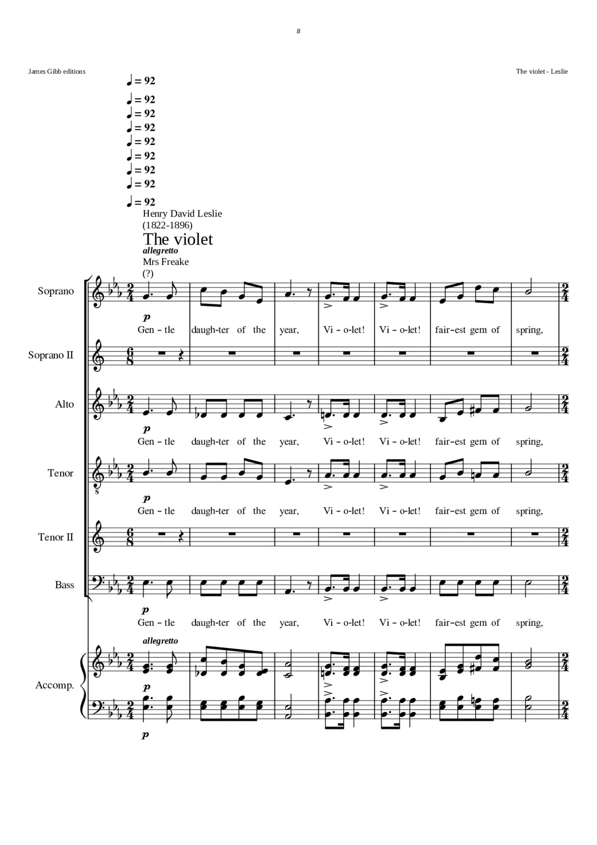 The Violet - Page 1