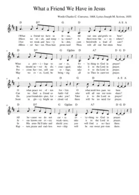 what a friend we have in jesus