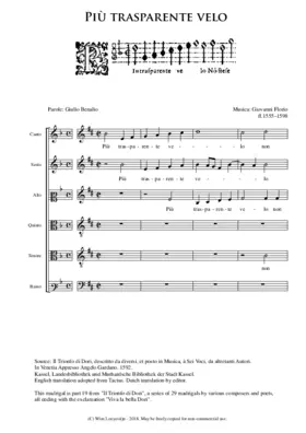 Più transparente velo