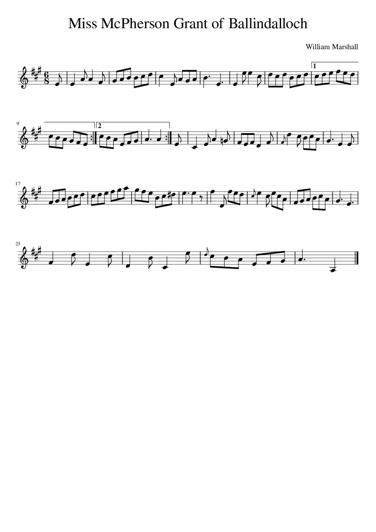 Miss McPherson Grant of Ballindalloch - Page 1