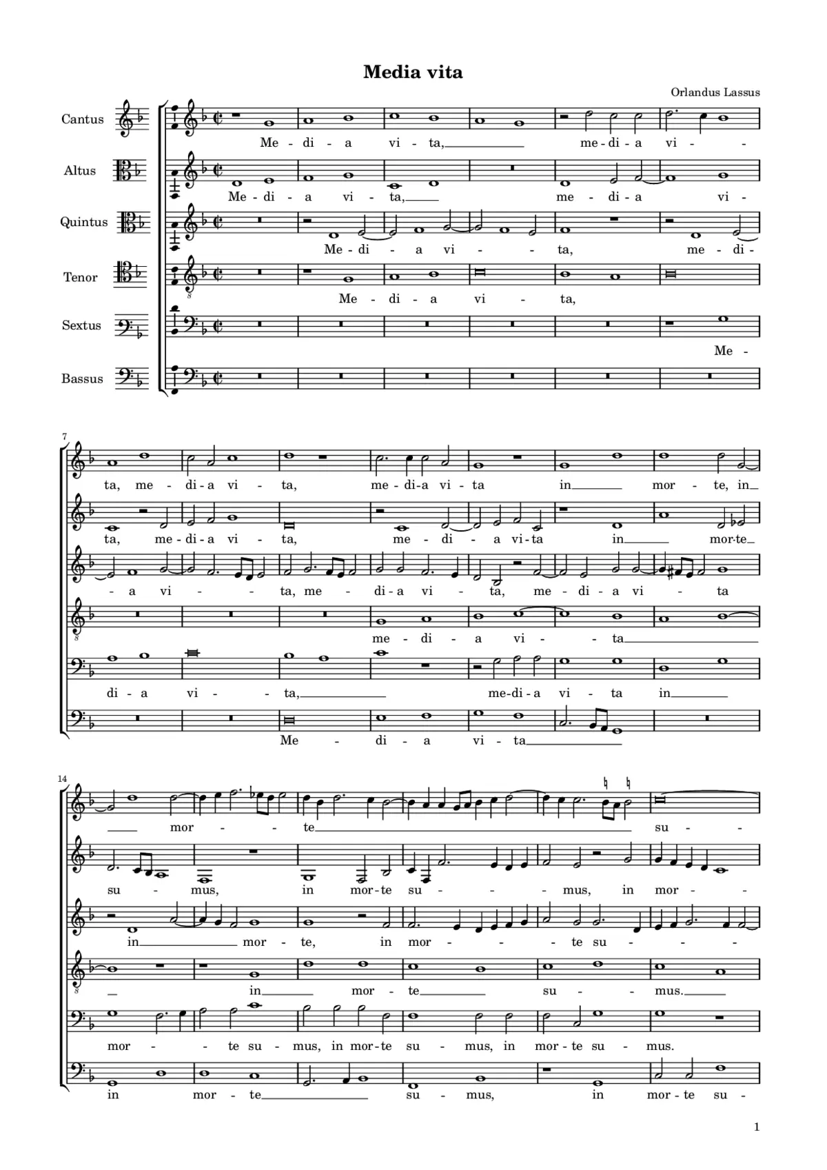Media vita - Page 1