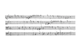 Canon for 4 voices or instruments