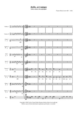 Ardo, avvampo, mi struggo, ardo: accorrete