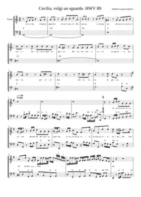 Cecilia volgi un sguardo HWV 89